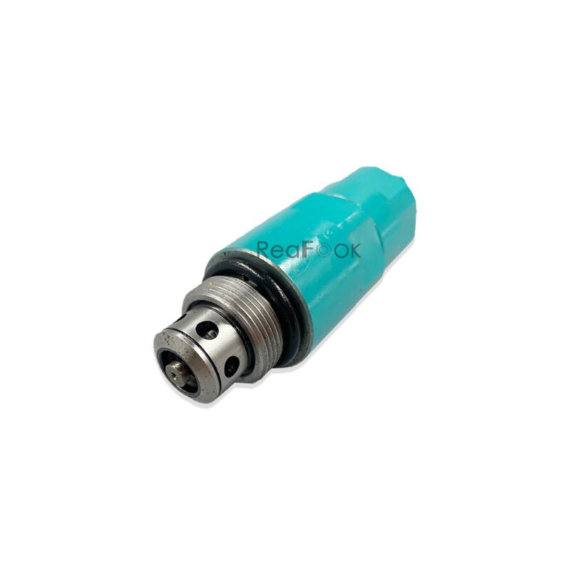 Port Relief Valve YN22V00002F1 Fit Excavator Kobelco SK100 SK115 SK120 SK135SR SK160LC SK170-8 SK200-6 SK200-6ES SK210LC-6 SK235SR SK250LC-6E SK330LC-6E