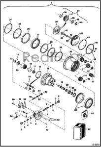 Bobcat Travel Reduction Diagram 1