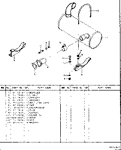 CAT311 5i 7914 Muffler Diagram