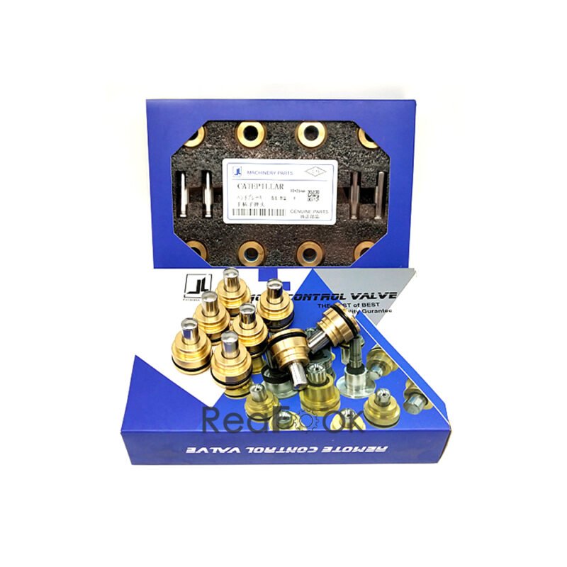 CAT312 320V1 V2 096-1628 118-4086 Joystick Pilot Valve 4 8PCS Joystick Pilot Valve Pusher 096-1628 118-4086 Fit Excavator Caterpillar CAT312 320 330 B C D