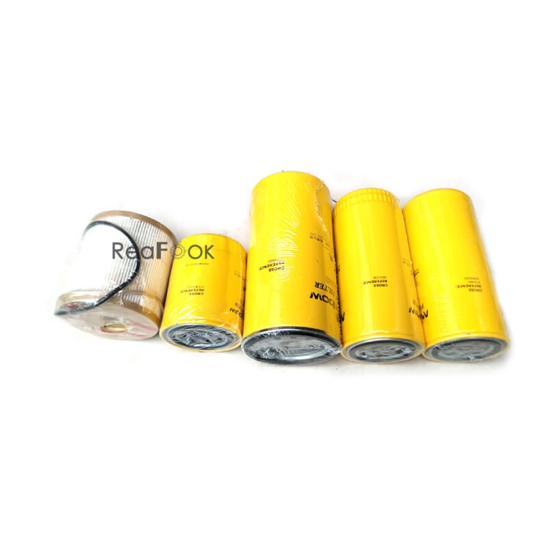 Oil Filter Hydraulic Filter Water Separator Fuel Filter Element 20805349 17457469 11110683 Fit Excavator Volvo EC200B EC210B EC210C EC210D EC235C EC240B EC240C EC290B EC290C EC300D EC300E EC360B EC360C EC380D ECR235C