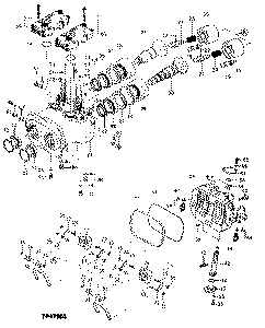 EX200 5 EX220 5 John Deere 200LC Hydraulic Pump Parts Diagram