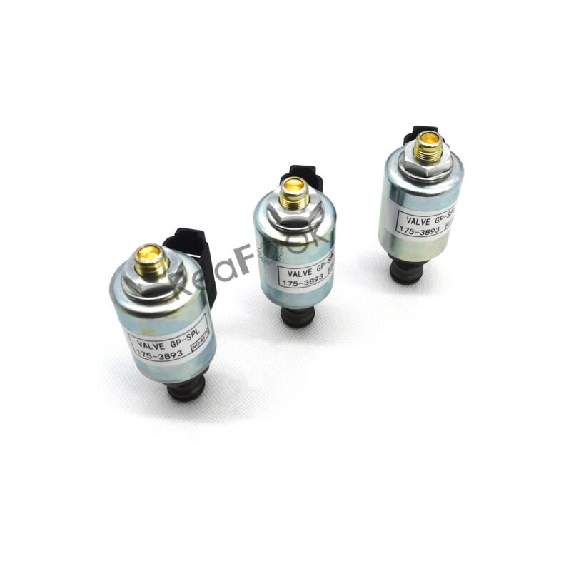 Solenoid Valve 175-3893 Fit Caterpillar Motor Grader 120H 120K 12H 12K 135H 140H 140K 143H 160H 160K 163H