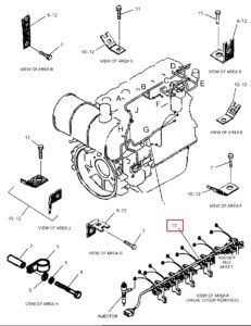 305 4893 Engine Fuel Injection Harness Diagram