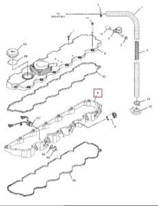 317 2717 Valve Cover Base Diagram