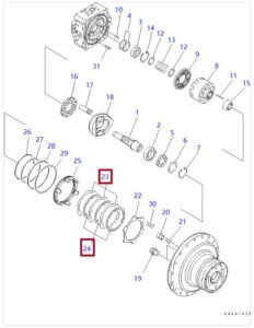 708 8F 35230 708 8F 35120 Disc Plate Diagram