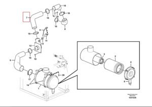 Air Hose 14572802 Diagram