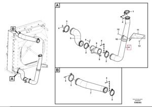 Air Hose 14611409 Diagram