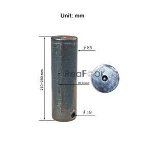 Arm Cylinder Pin YN02B01722P1 Fit Excavator Kobelco SK200-8 SK210-8 SK210D-8 SK210DLC-8 SK235SRLC-2 SK235SR-2 SK210-9 E215B E235B