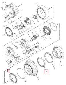 168 8452 Travel Ball Bearing Diagram