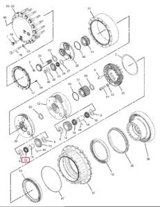 191 2569 Needle Roller Bearing Diagram