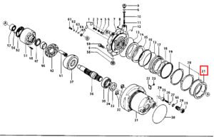 7Y 4214 Friction Plate Diagram
