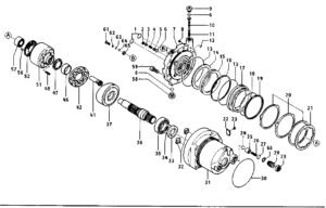 E120B Travel Motor Diagram