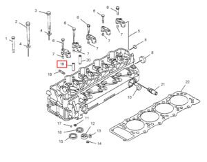 139 7879 Valve Guide Exhaust Diagram