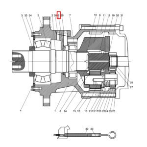 2180 1254 Oil Seal Diagram