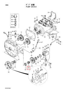 3055594 Gear Shaft Diagram