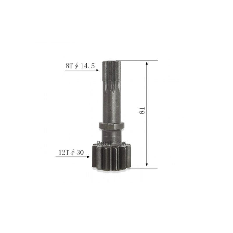 Final Drive Sun Gear with Travel Motor Drive Shaft 6669259 6690375 Fit BOBCAT Excavator 325 328 329