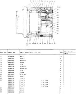E120B Travel Reduction Diagram 1