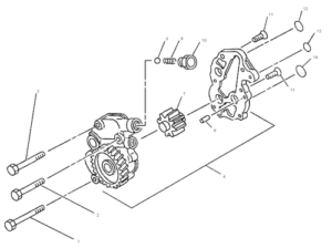 Oil Pump Diagram
