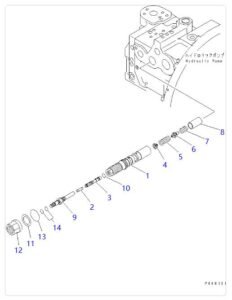 PC Valve 708 1L 04623 Diagram
