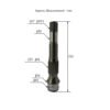 Hydraulic Piston Pump Rear Shaft 708-2L-32170 Drive Shaft Fit Excavator Komatsu PC200-8 PC200-8MO PC200LC-8 PC220-8 PC220LC-8 PC228US-8