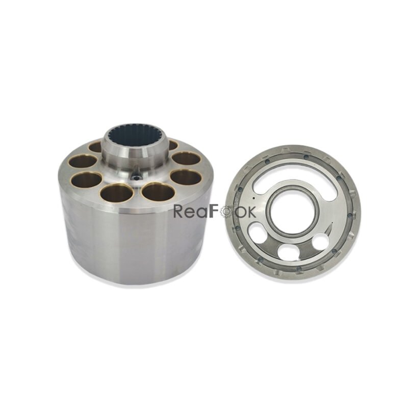 Hydraulic Piston Pump Cylinder Block Assy 708-2L-06470 708-2L-06480 with Valve Plate  Fit Excavator Komatsu PC200-8 PC200-8MO PC200LC-8 PC220-8 PC220LC-8 PC228US-8