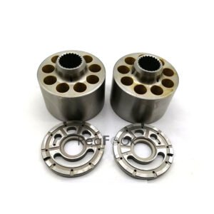 Hydraulic Piston Pump Cylinder Block Assy 708-2L-06470 708-2L-06480 with Valve Plate  Fit Excavator Komatsu PC200-8 PC200-8MO PC200LC-8 PC220-8 PC220LC-8 PC228US-8