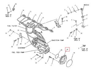 5i 7576 Fuel Injection Pump Flange Diagram