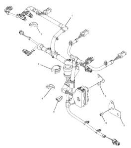 C6.6 260 5540 Engine Harness Diagram