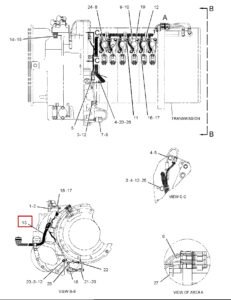 199 3324 Transmission Harness Diagram