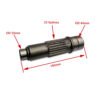 Final Drive Travel Motor Shaft 7I-1123 15/22 Splines Fit Excavator Caterpillar CAT 312 312B 312C 313B 314C