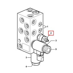 A25F A30F A35F A40F VOE17219255 Relief Valve Diagram