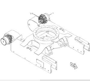 E303.5 291 9390 Final Drive Diagram