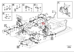EC200B EC210B 14631808 Main Engine Harness Diagram