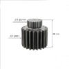 Swing Reduction Gearbox Sun Gear 05/903863 Fit Excavator JCB JS200 JS200W JS205 JS210 JS220 JS235 JZ235 JS255