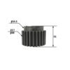 Swing Reduction Gearbox Sun Gear 05/903867 Fit Excavator JCB JS200 JS200W JS205 JS210 JS220 JS235 JZ235 JS255