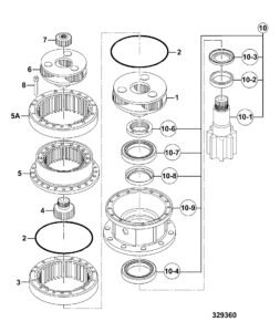 JS200 Swing Reduction Diagram