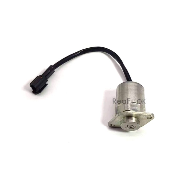 12V Solenoid Valve LL00080 Fit Excavator Sumitomo SH210 SH360-6 SH360-7, Case CX130D CX160D CX235CSR