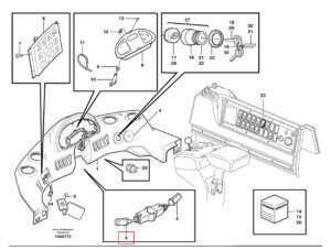 VOE11039411 Handle Switch Diagram