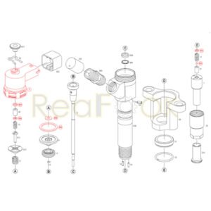 4M50 0445120049 Injector Diagram