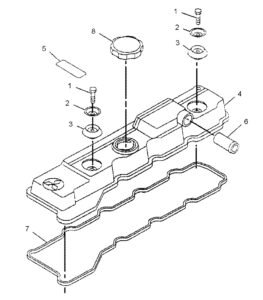 CAT308C 4M40 139 7923 Gasket Diagram