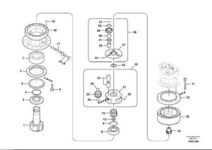 EC210 Swing Reduction Diagram