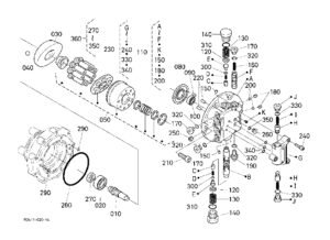 KX161 3S Travel Motor Diagram