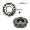 Swing Reduction Ball Bearing RC601-17120 08101-06308 Fit Excavator Kubota U35S U35-3 U35-4 KX033-4 KX040-4 KX91-3 KX121-3
