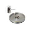 Final Drive Travel Reduction Gearbox Cover RC348-13580 Fit Excavator Kubota U35S U35-3S K033-4 KX71-3 KX91-3S KX91-3S CA