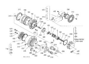 U35 3S Travel Motor Diagram