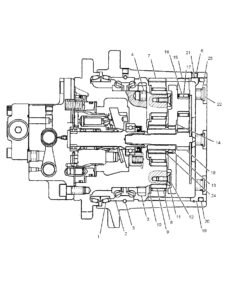 CAT303 Travel Reduction Diagram