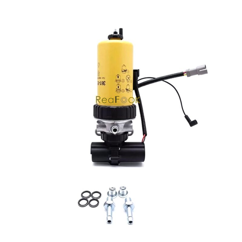 349-1063 Efficiency Fuel Filter 1 Electric Priming Fuel Filter 349-1063 Fit Excavator Caterpillar CAT 420F2 422F2 444F2 428F2 414E 424D 428F 416F 420D 422F 432F 442D 430D 432F