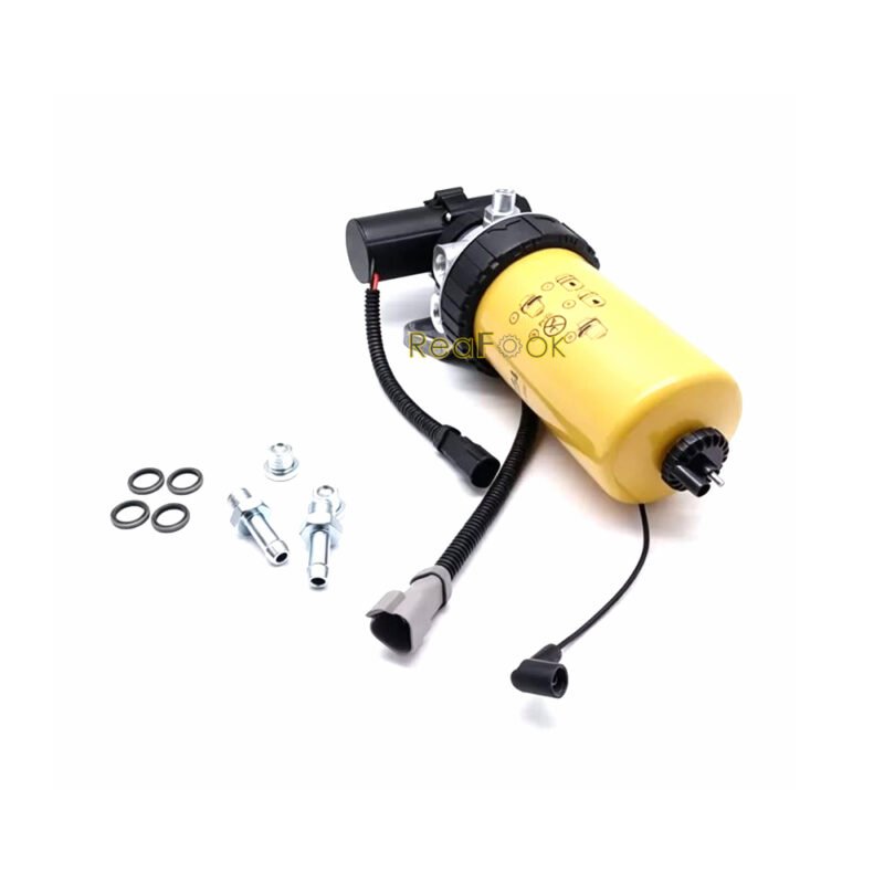 349-1063 Efficiency Fuel Filter 2 Electric Priming Fuel Filter 349-1063 Fit Excavator Caterpillar CAT 420F2 422F2 444F2 428F2 414E 424D 428F 416F 420D 422F 432F 442D 430D 432F
