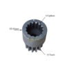 DD110 58806183 sun gear 1 Torque Hub Planet Carrier Assembly with Sun Gear 59728741 58806183 59367581 Fit Ingersoll Rand Roller DD110 DD110HF